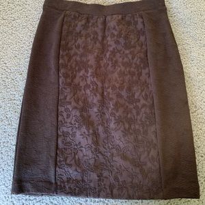 Moulinette Soeurs Anthropologie Skirt in Black